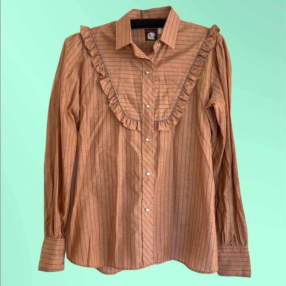 80s Western Prairie Buttondown